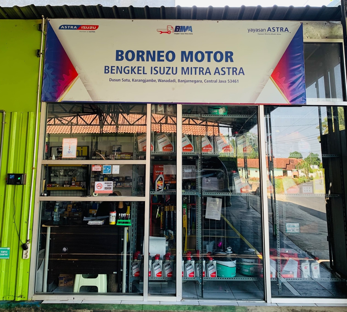 Bengkel Borneo Motor Banjarnegara